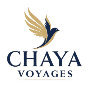 Chaya Voyages logo — luxury travel design studio crafting bespoke journeys worldwide